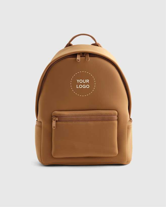 Mocha All-Day Neoprene Backpack