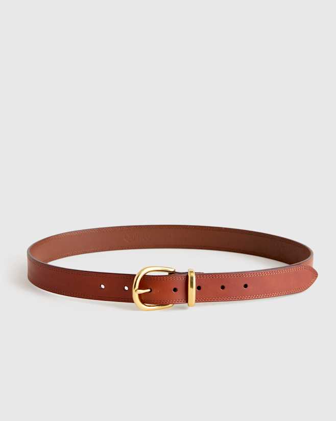 Saddle Allegra European Leather Belt